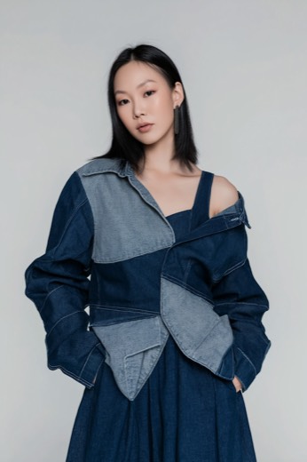 Two-tone jacket